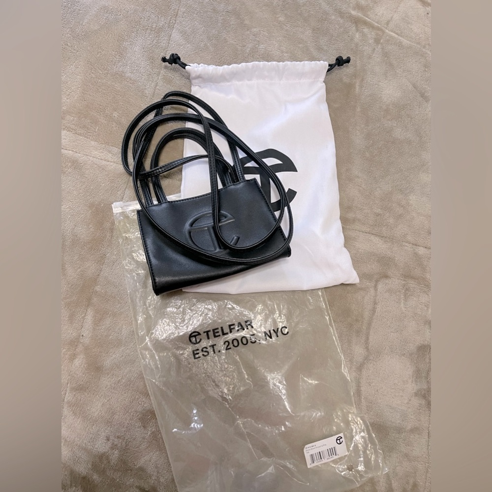 Telfar mini shopping bag
